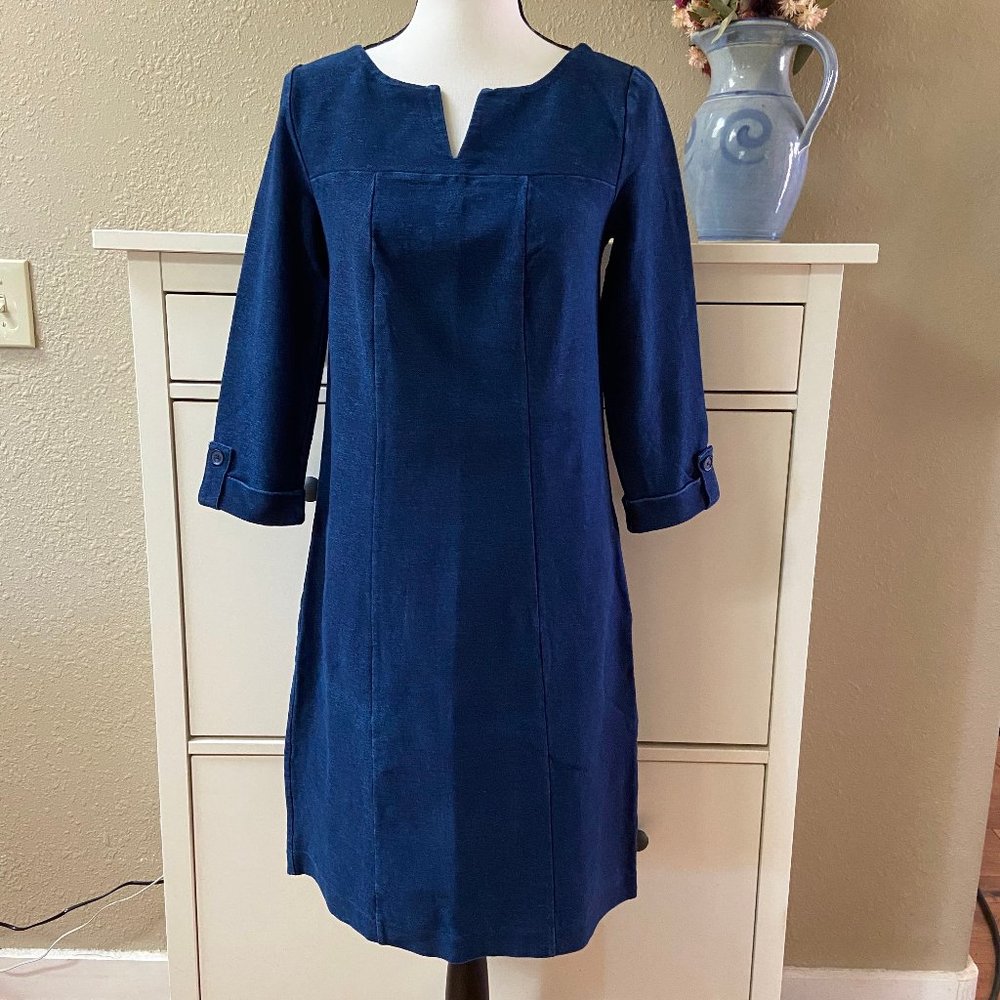 Boden denim stretch dress